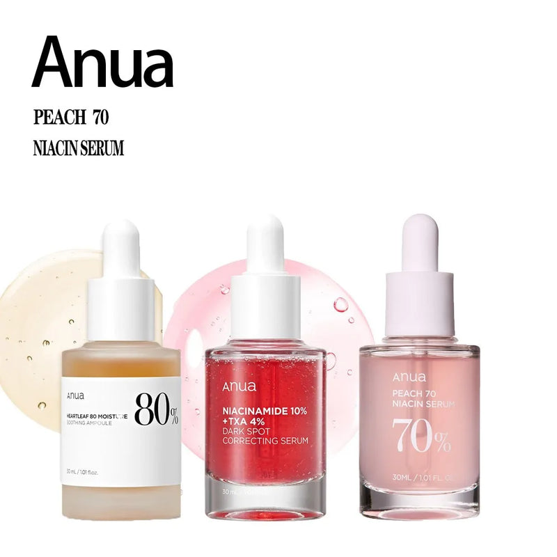 Anua Skin Care Products Toner Removedor de Maquiagem Essence Diminui as Linhas Finas Niacinamida Essence Cleanser Coreano Genuíno